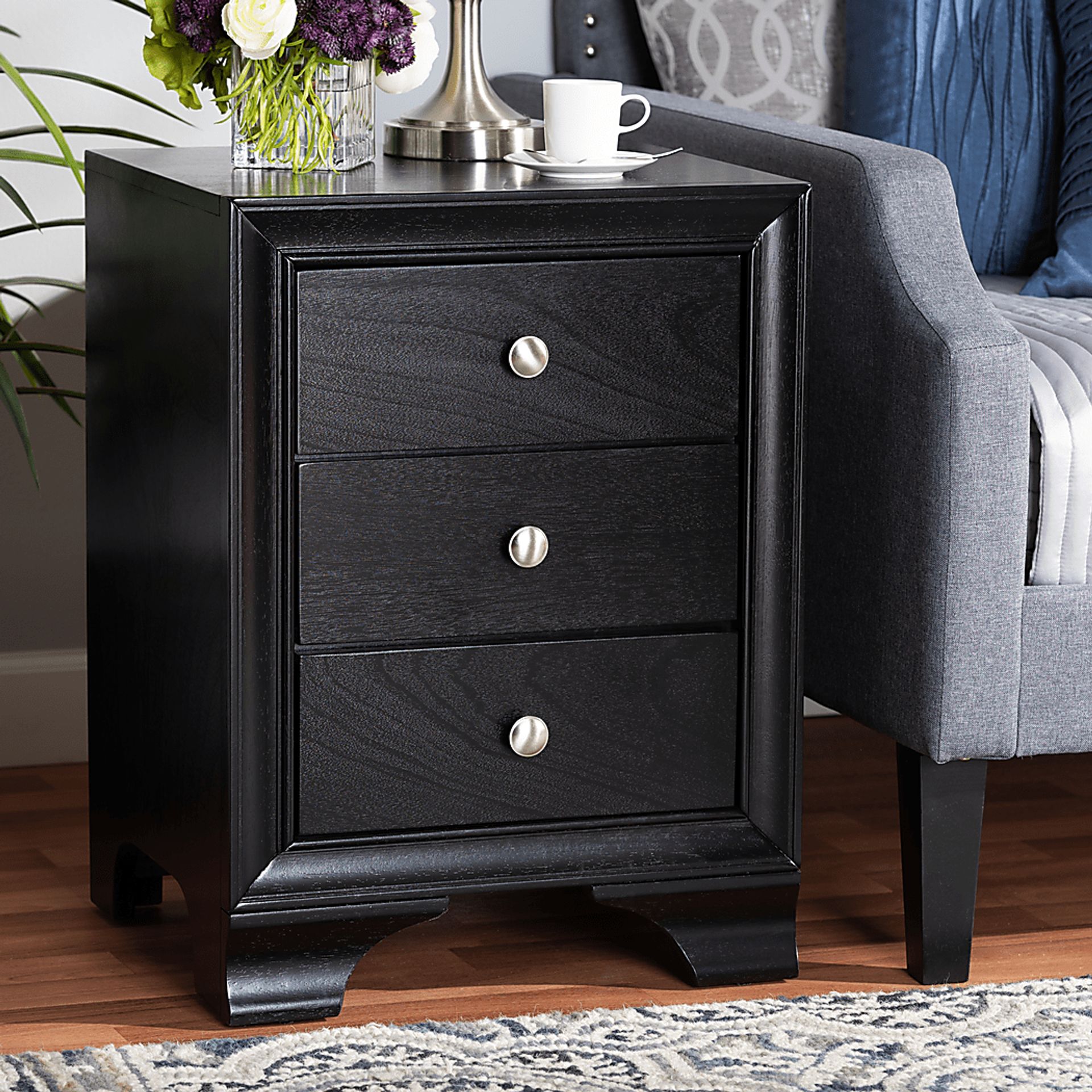 Cheltenham Black Accent Cabinet - Image 7