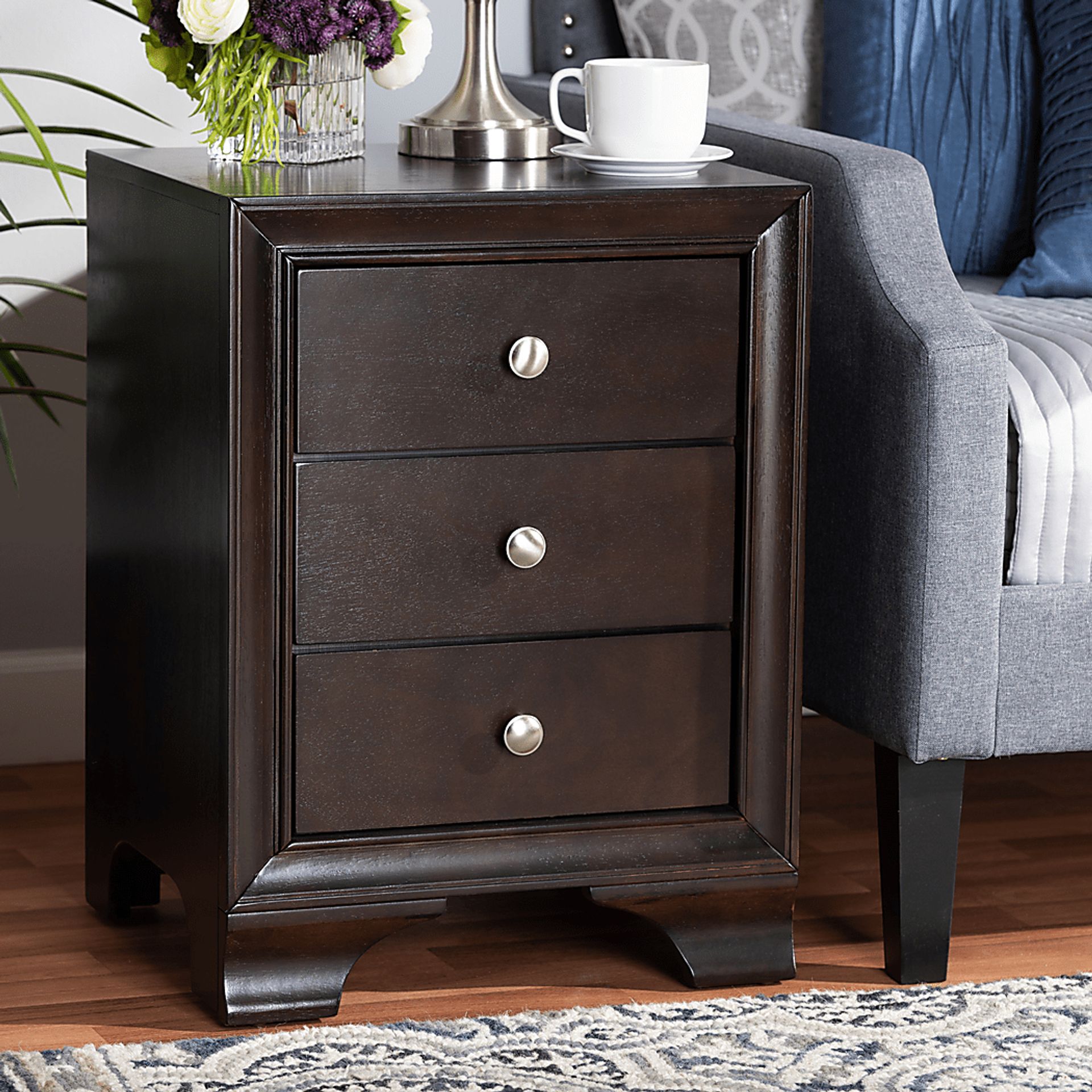 Cheltenham Brown Accent Cabinet - Image 7