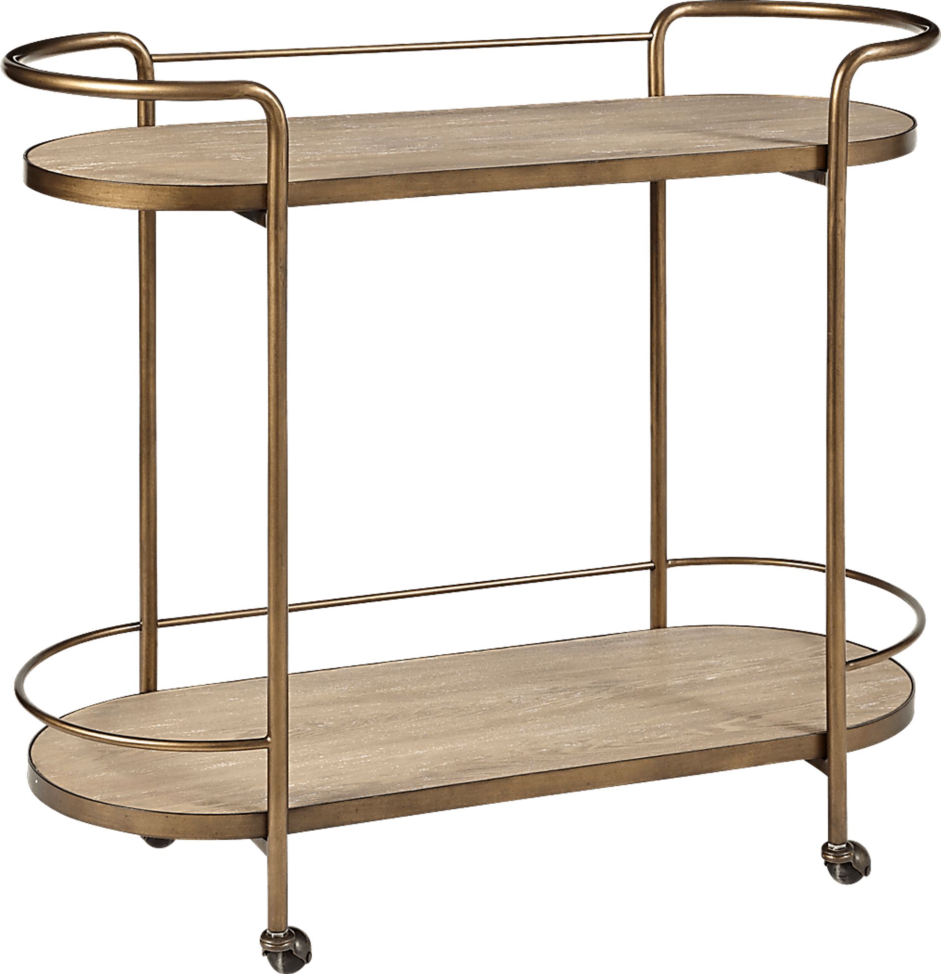 Chelwood Natural Bar Cart - Image 1