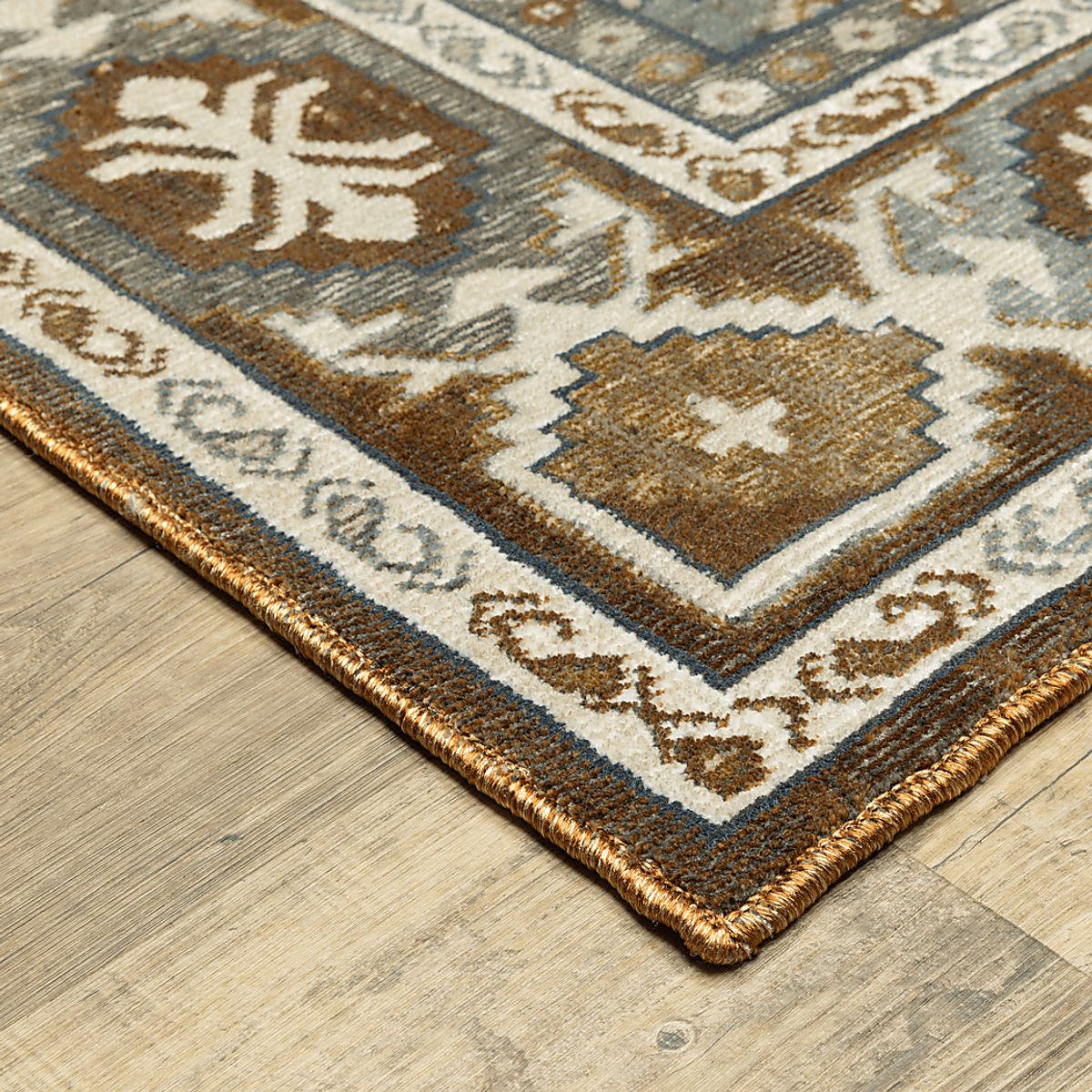 Chemmis Blue,Rust Blue,Red Rugs | Rooms to Go