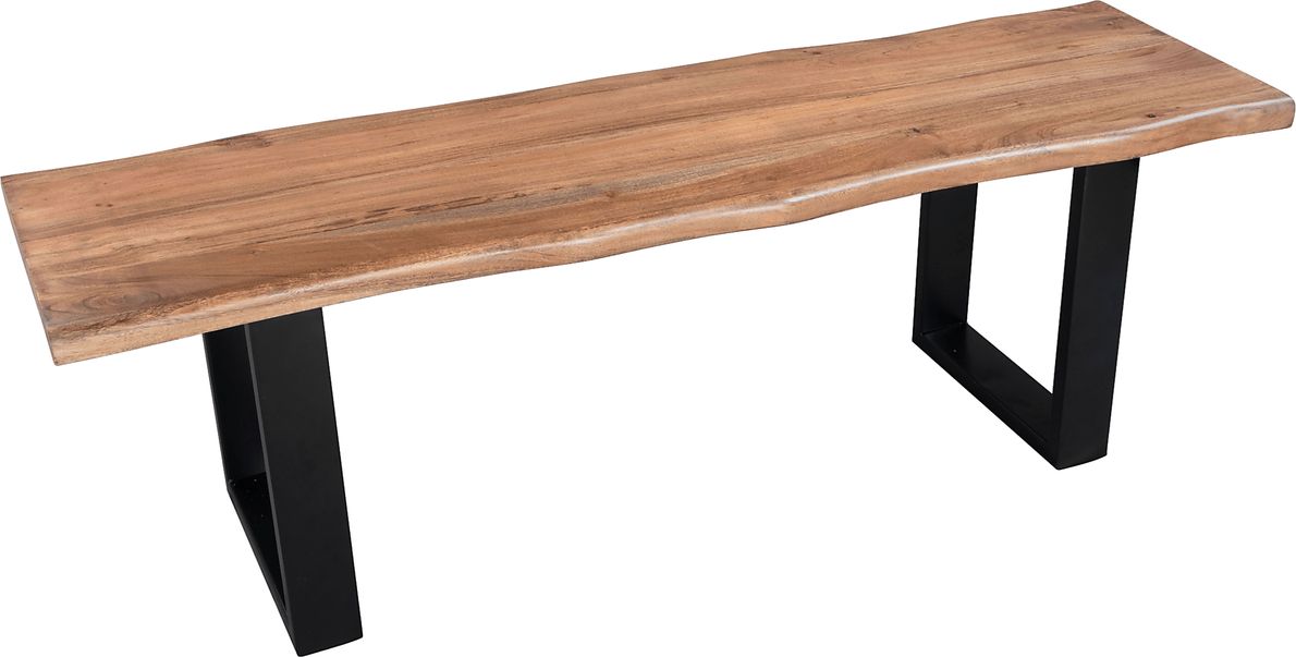 Chenault Brown Bench