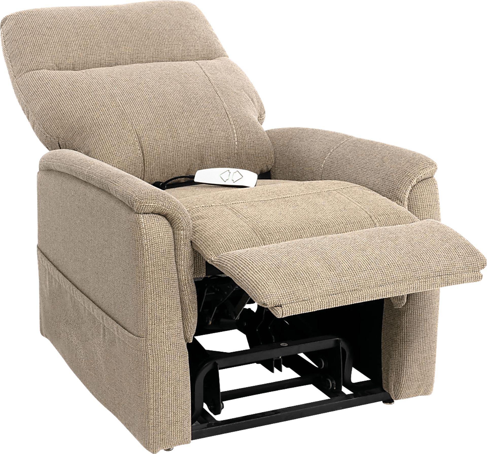 Chend Brown Power Lift Chair - Image 3