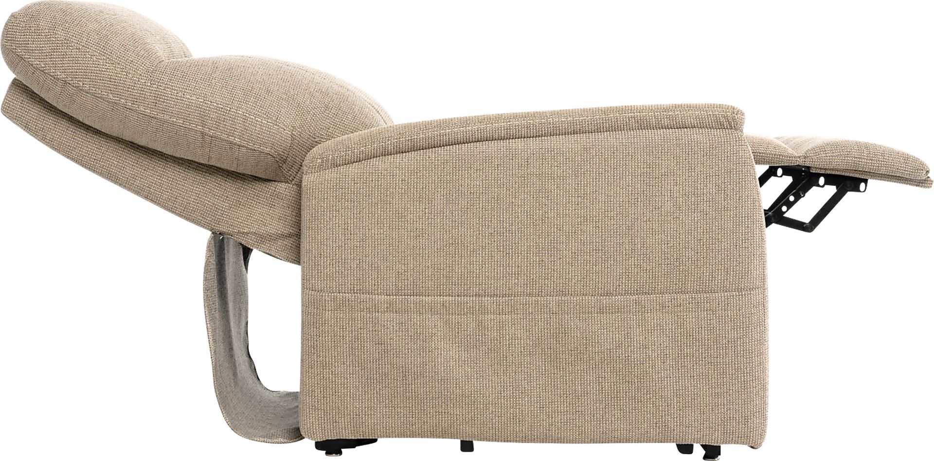 Chend Brown Power Lift Chair - Image 4