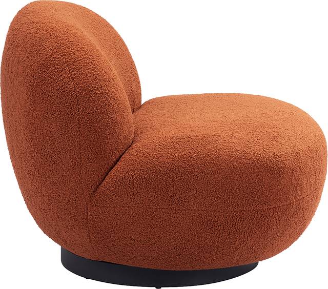 Chenega Orange Accent Chair - Thumbnail - Image 5