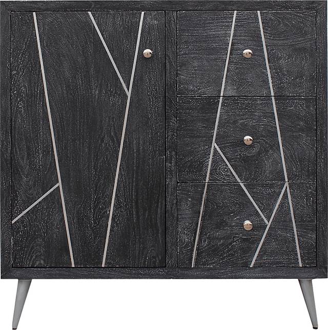 Chenevert Gray Accent Cabinet - Thumbnail - Image 2