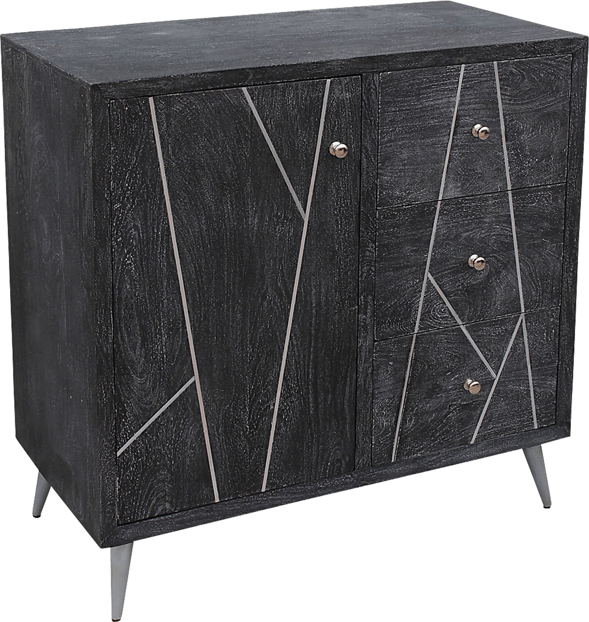 Chenevert Gray Accent Cabinet - Image 1