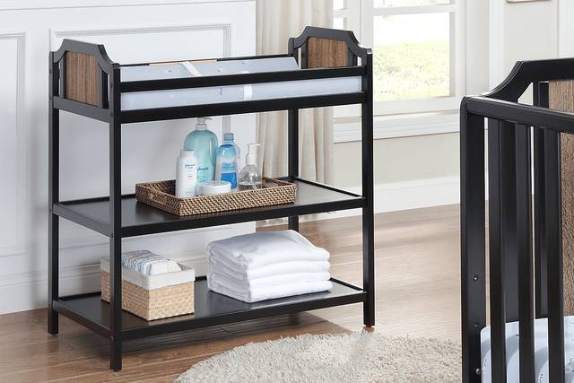 Kids Cheno Black Changing Table - Thumbnail - Image 3