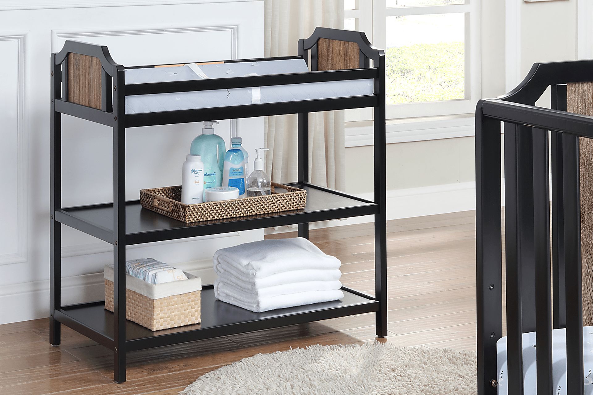 Kids Cheno Black Changing Table - Image 3