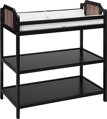 Cheno Black Changing Table