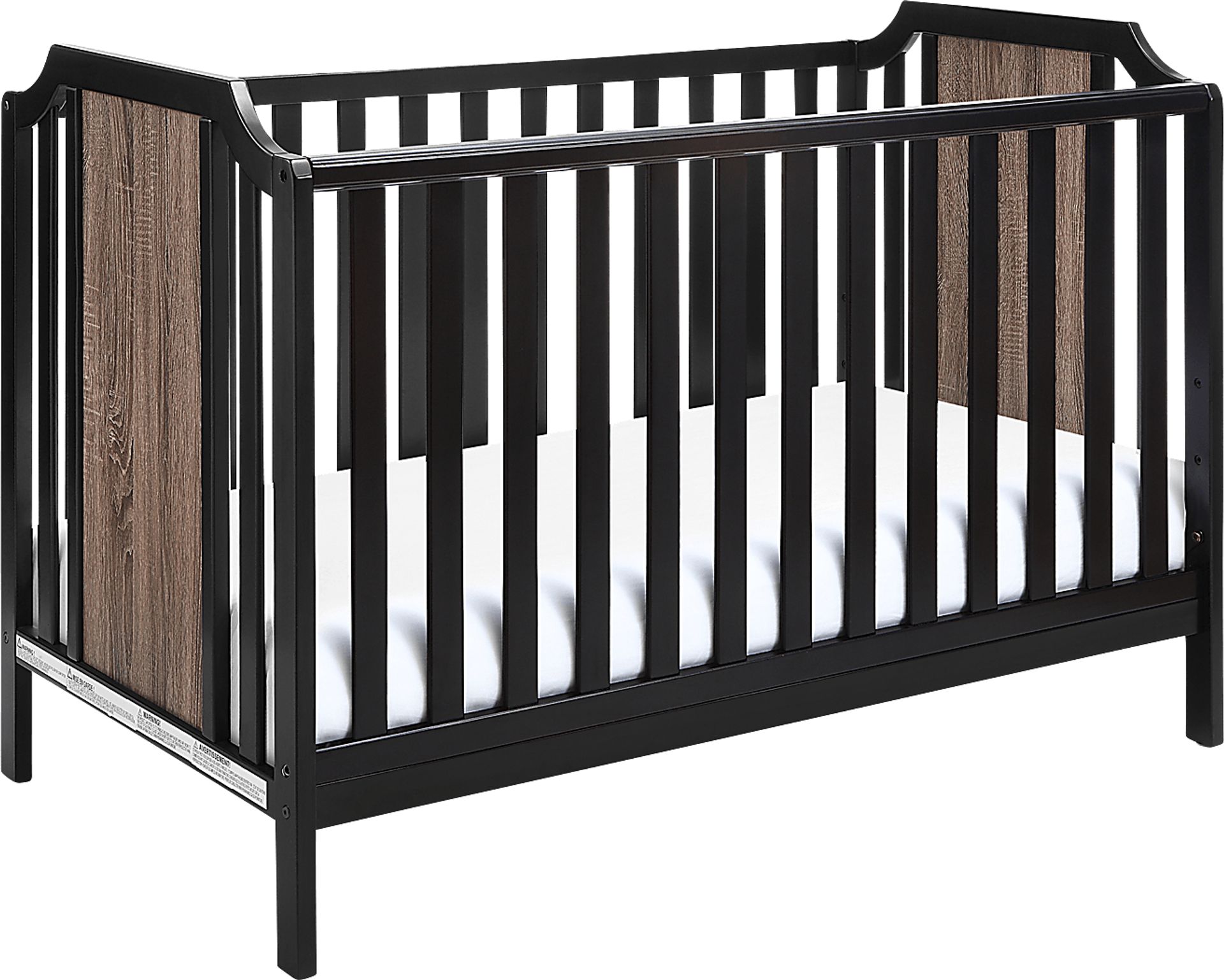 Kids Cheno Black Crib - Image 1