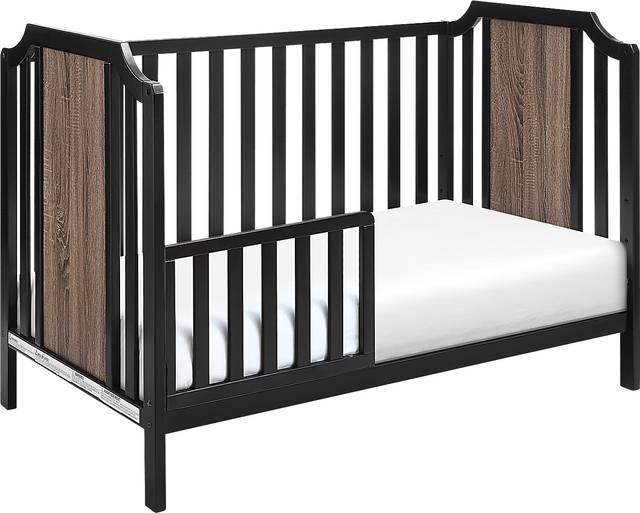 Cheno Black Toddler Guardrail - Thumbnail - Image 1