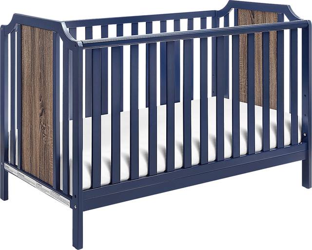 Kids Cheno Blue Crib - Thumbnail - Image 1