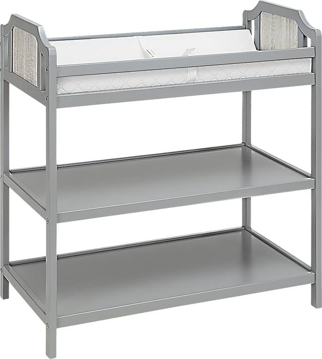 Kids Cheno Gray Changing Table - Thumbnail - Image 1