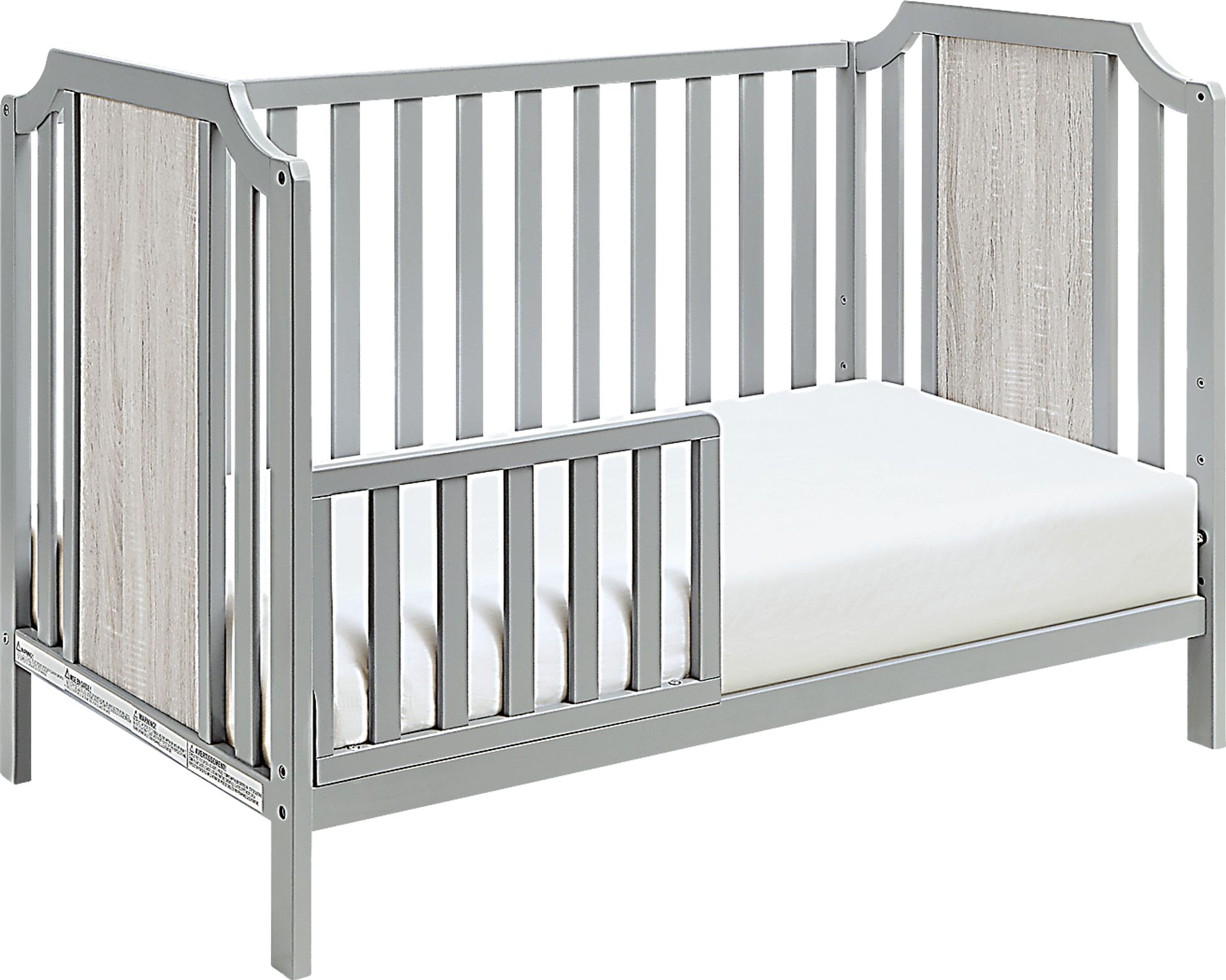 Cheno Gray Toddler Guardrail - Image 1