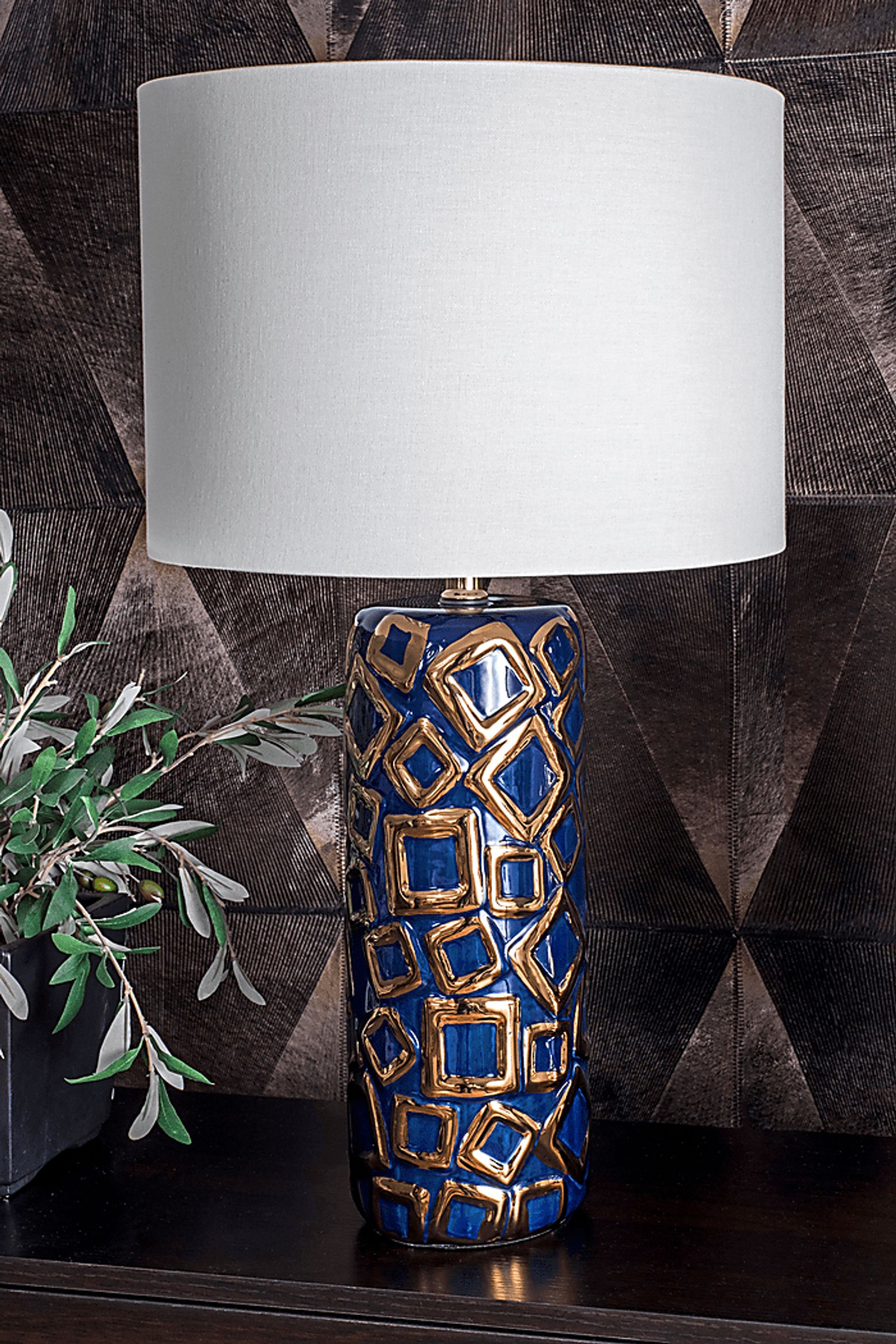 Chentelle Blue Lamp - Image 3