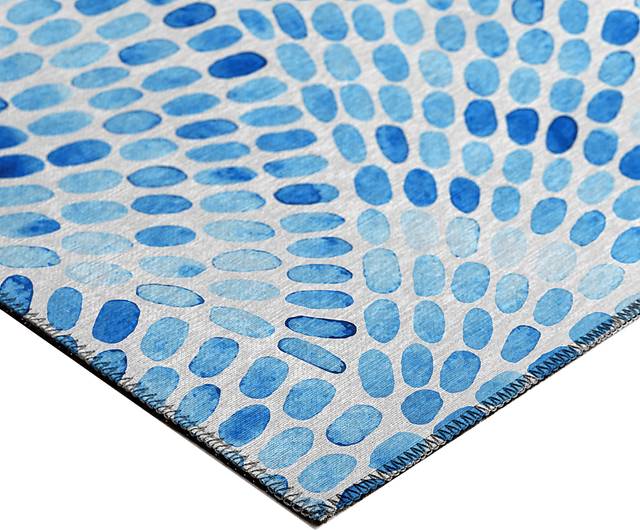 Chepstow Blue 8' x 10' Rug - Thumbnail - Image 4