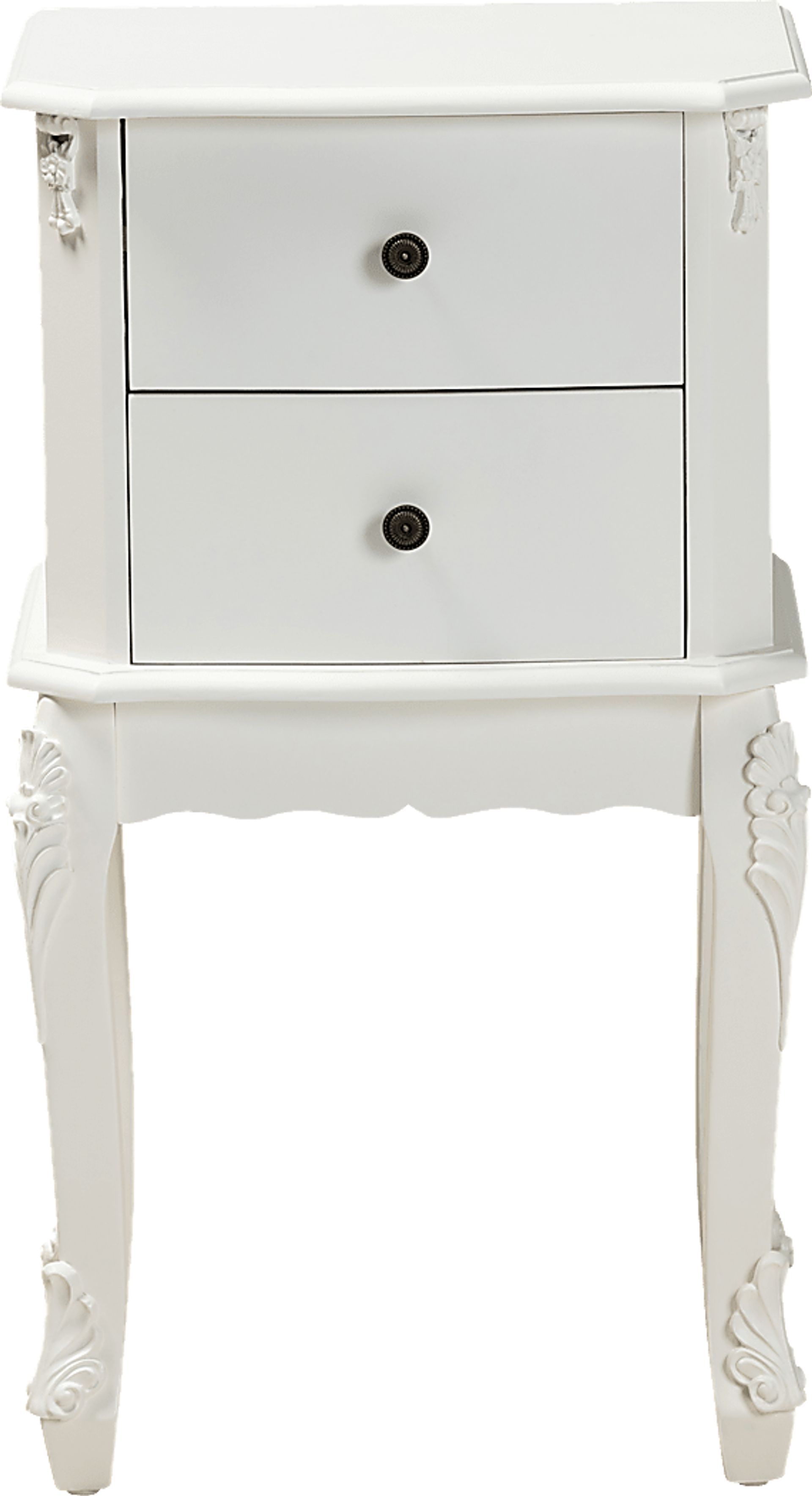 Cherabon White Nightstand - Image 3