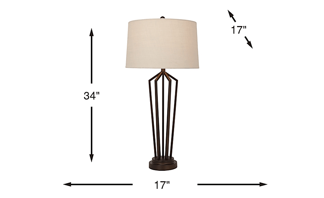 Cherami Bronze Lamp
