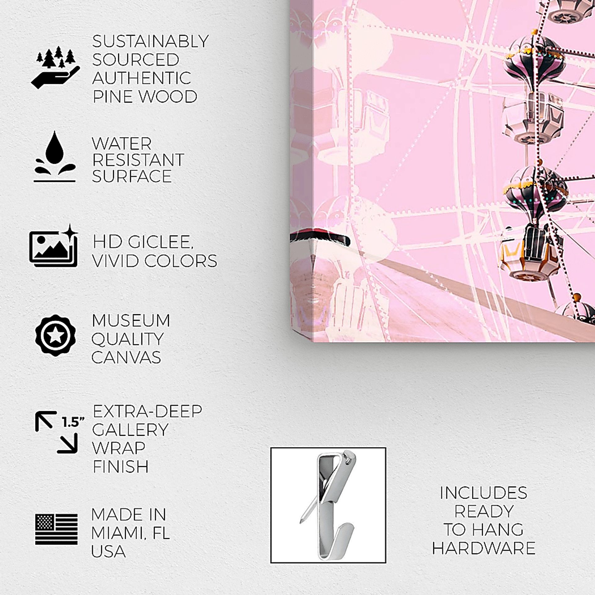 Cherish A Memory Pink Artwork - Image 3