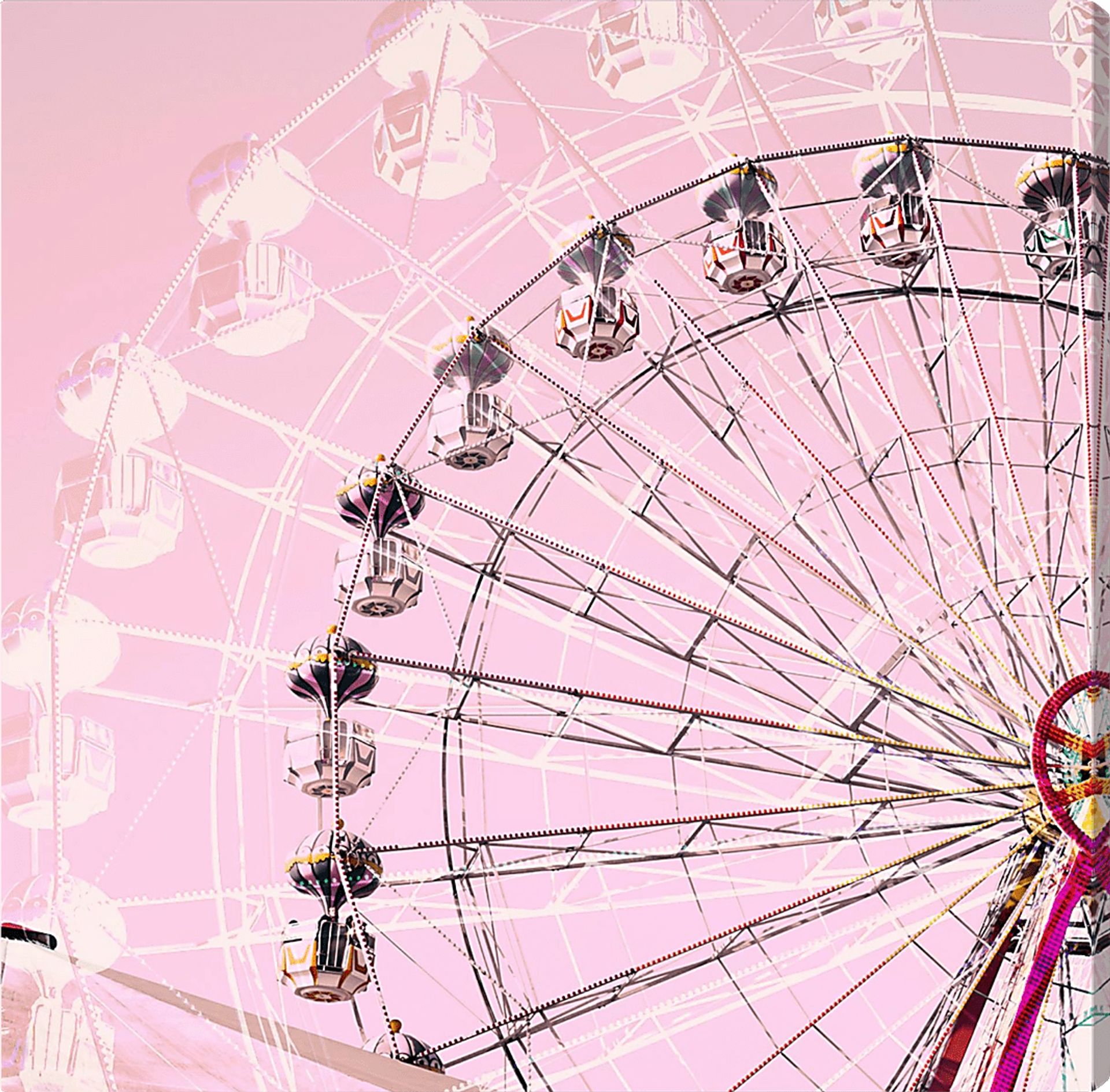 Cherish A Memory Pink Artwork - Image 1