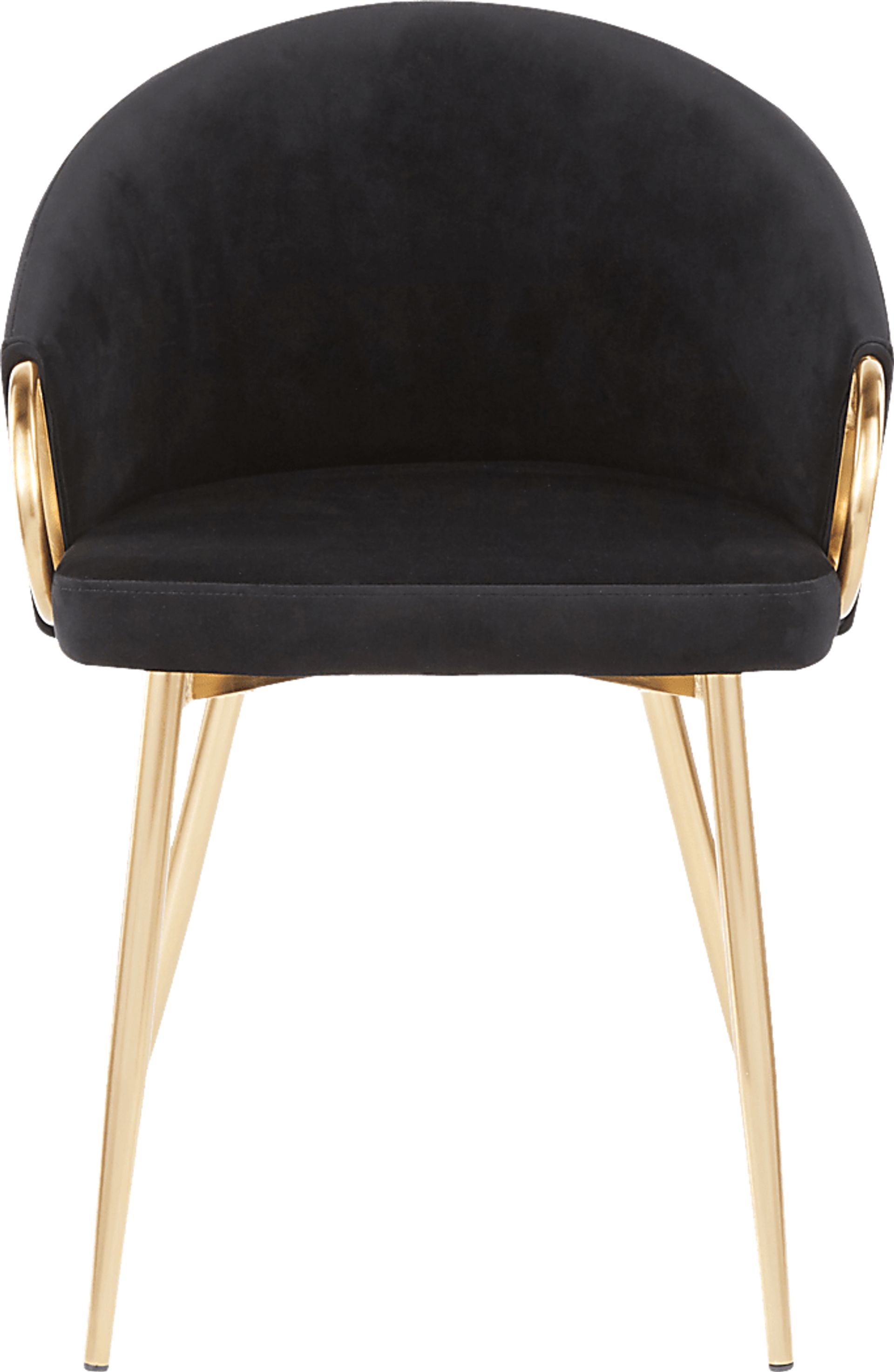 Cherlyn Black Side Chair - Image 1