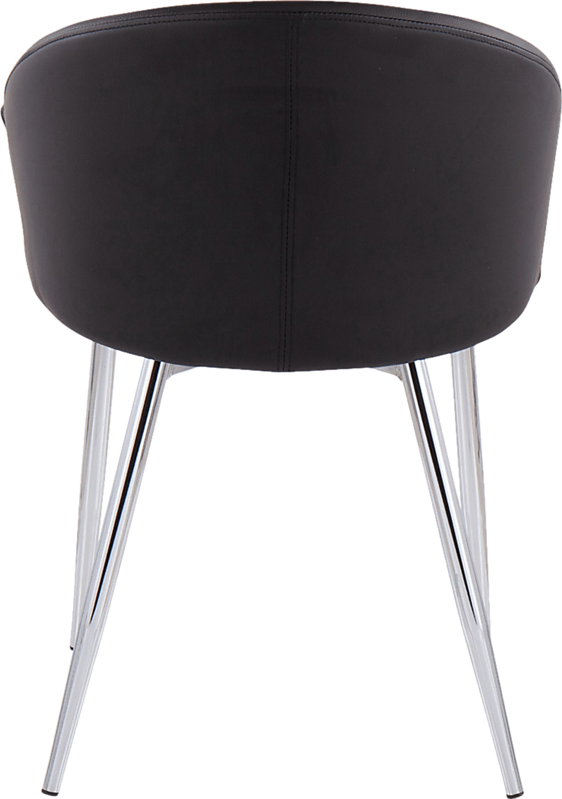 Cherlyn Black Side Chair - Image 4