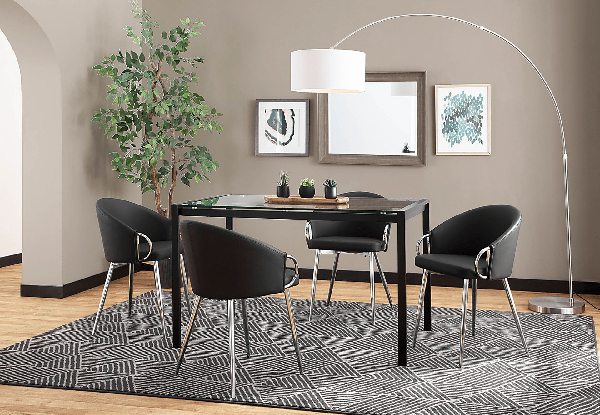 Cherlyn Black Side Chair - Image 10