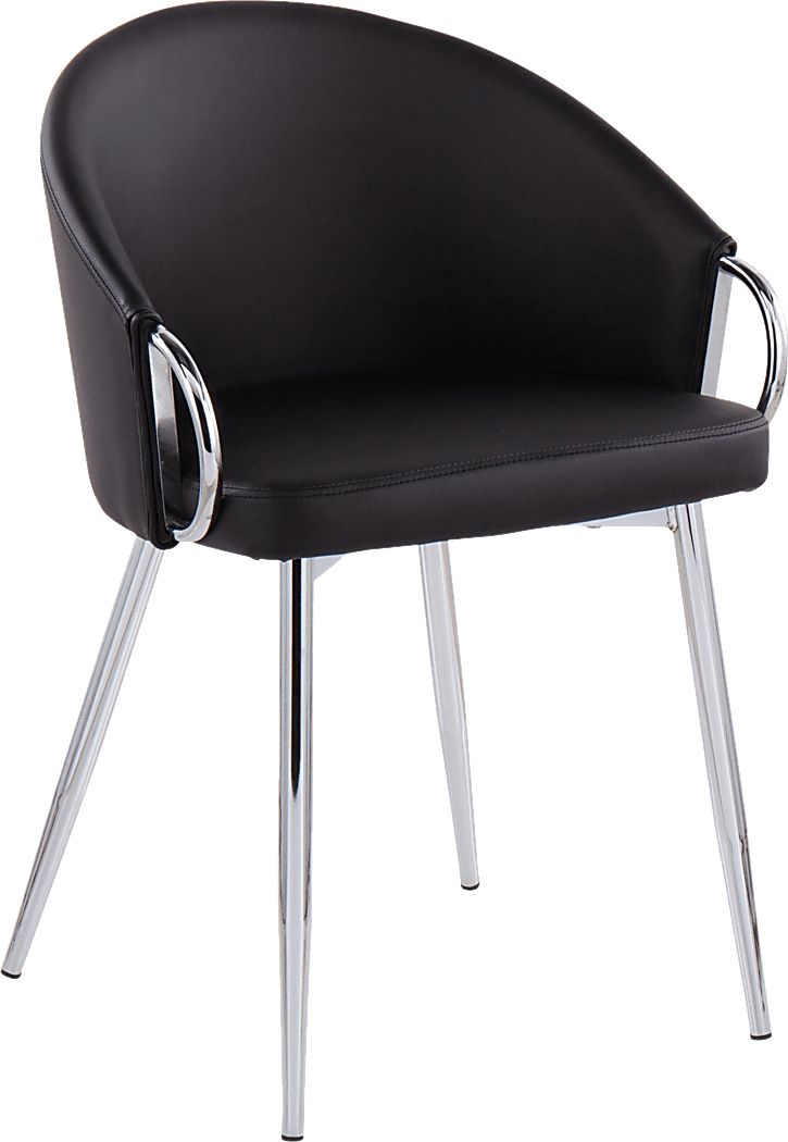 Cherlyn Black Side Chair