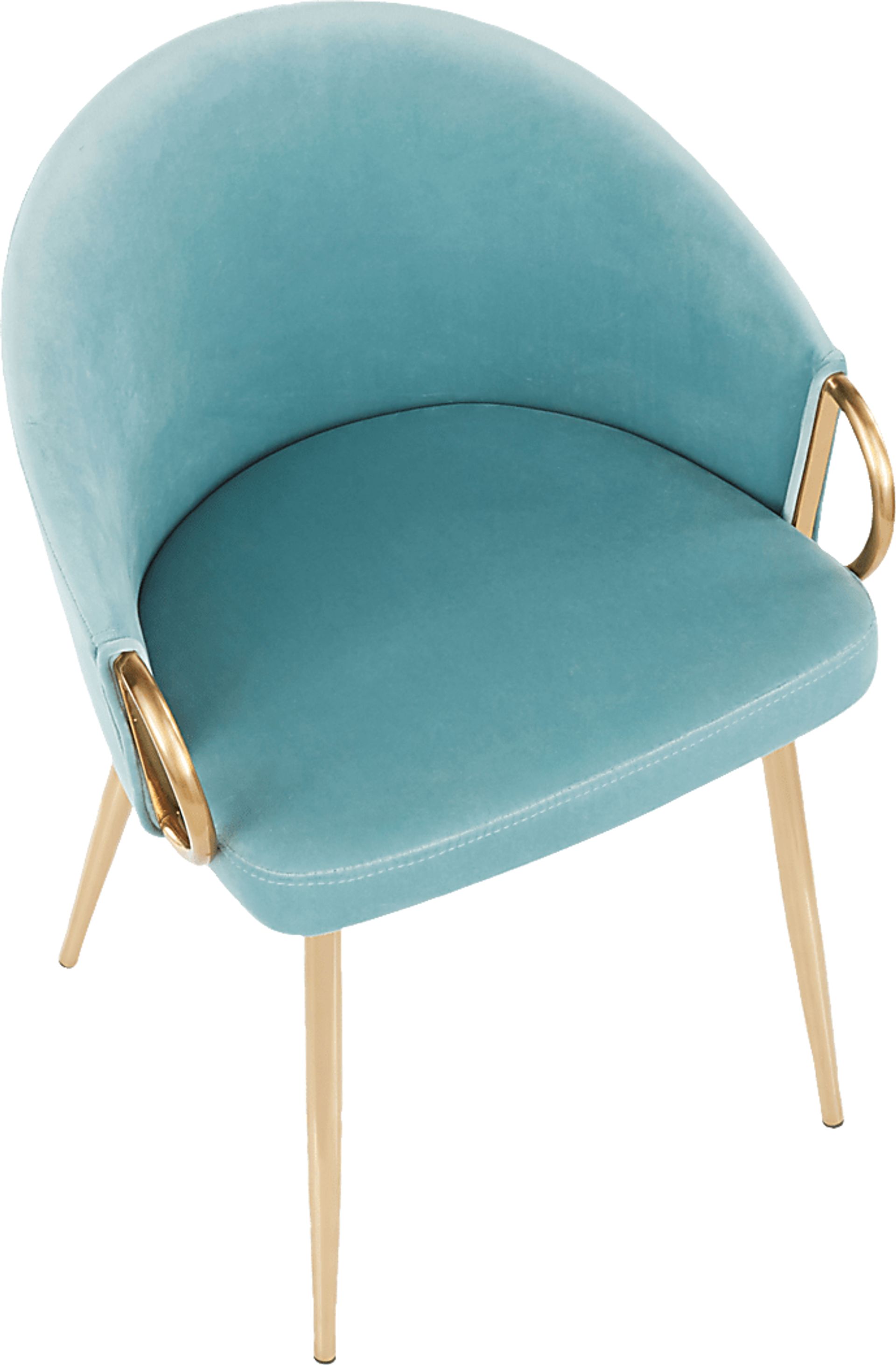 Cherlyn Blue Side Chair, Set of 2 - Image 13