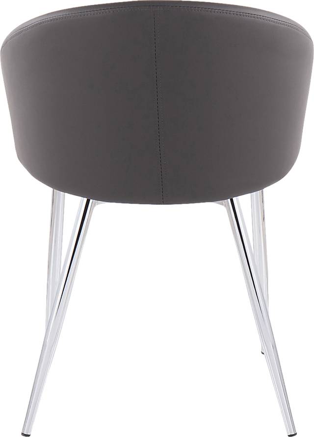 Cherlyn Gray Side Chair - Thumbnail - Image 4
