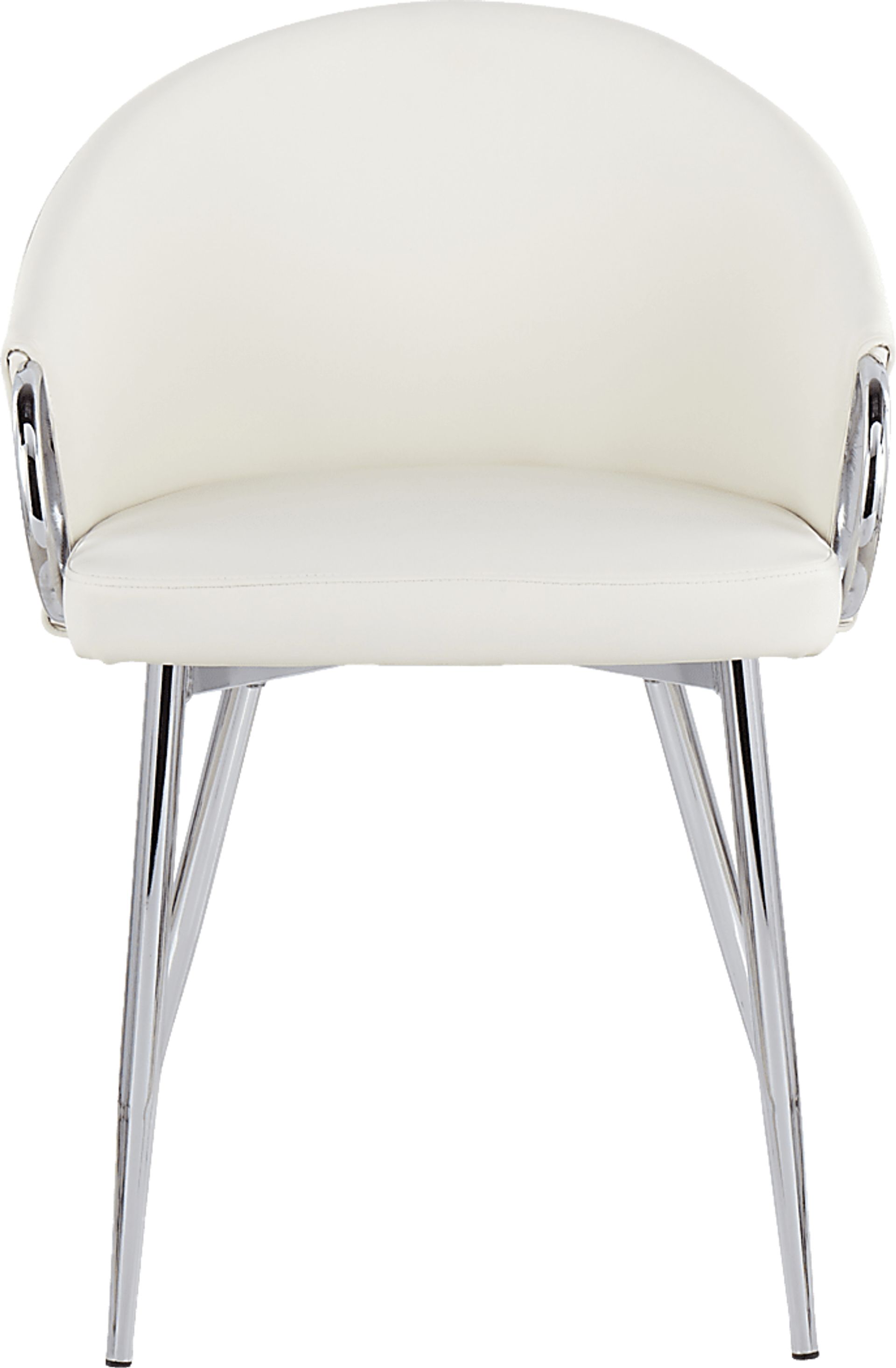 Cherlyn White Side Chair - Image 5