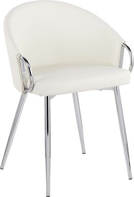 Cherlyn White Side Chair