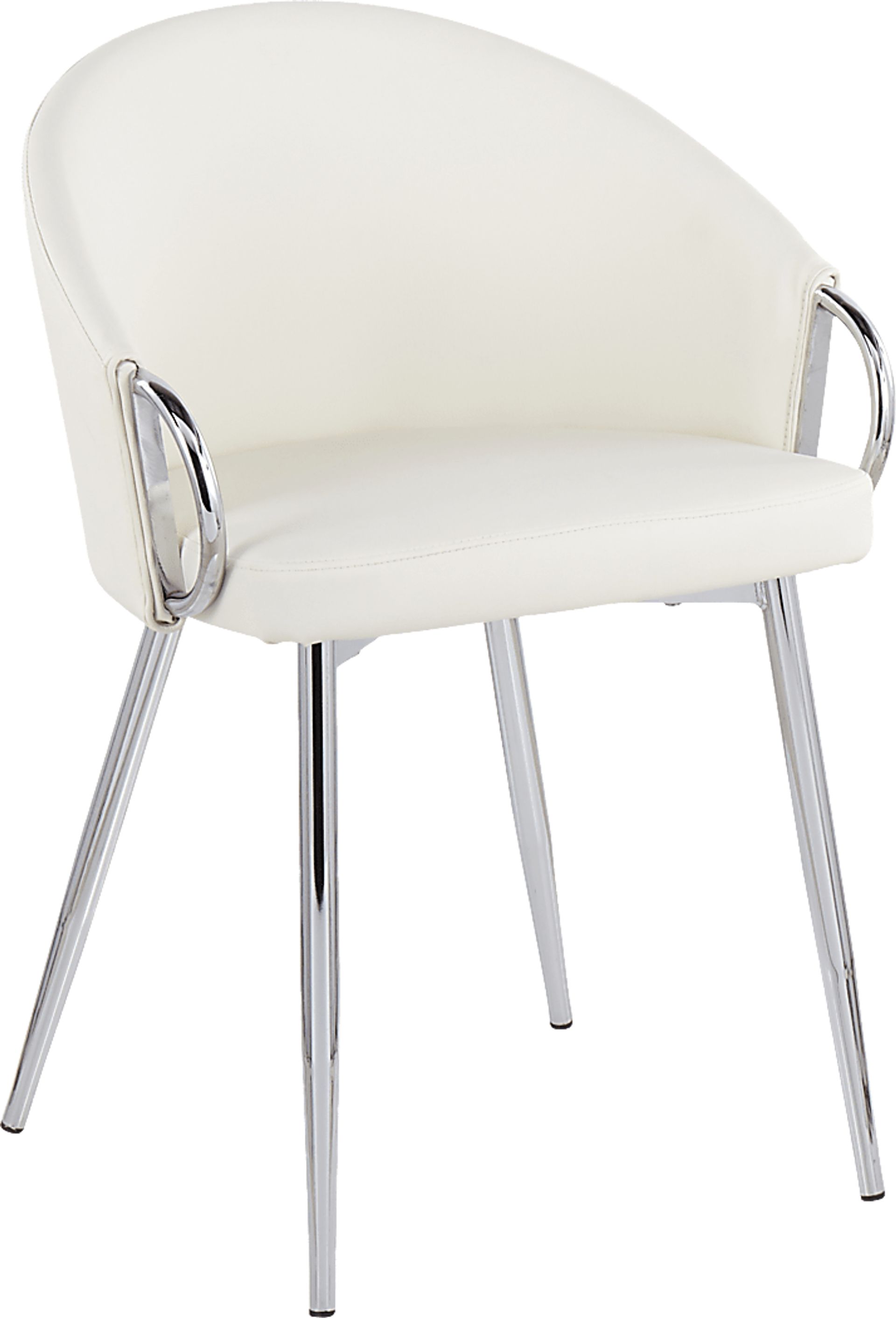 Cherlyn White Side Chair - Image 1