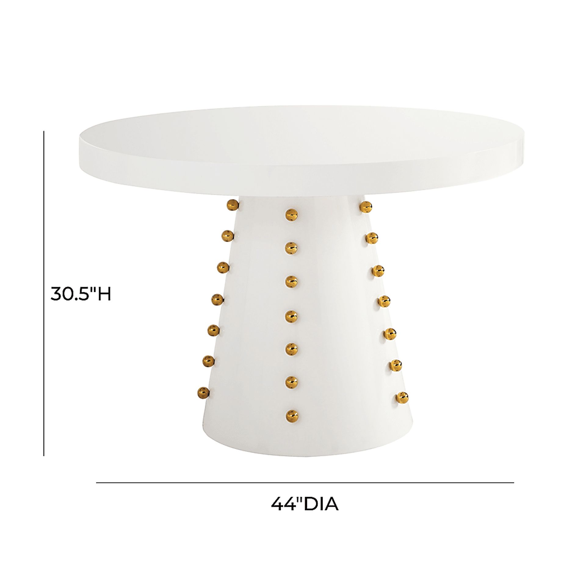 Cherohala White Dining Table - Image 6