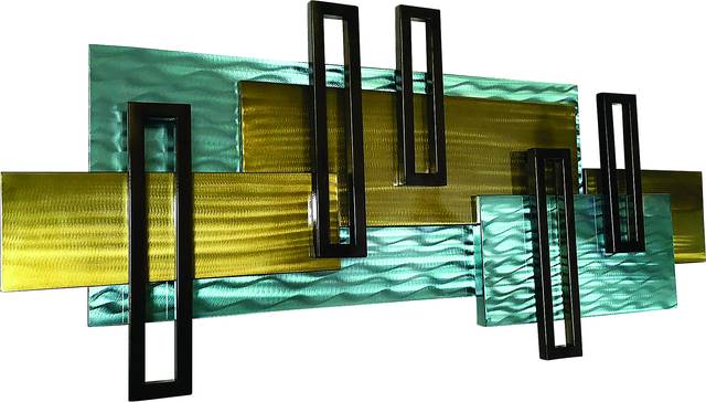Cherrelle Blue Indoor/Outdoor Wall Art - Thumbnail - Image 1