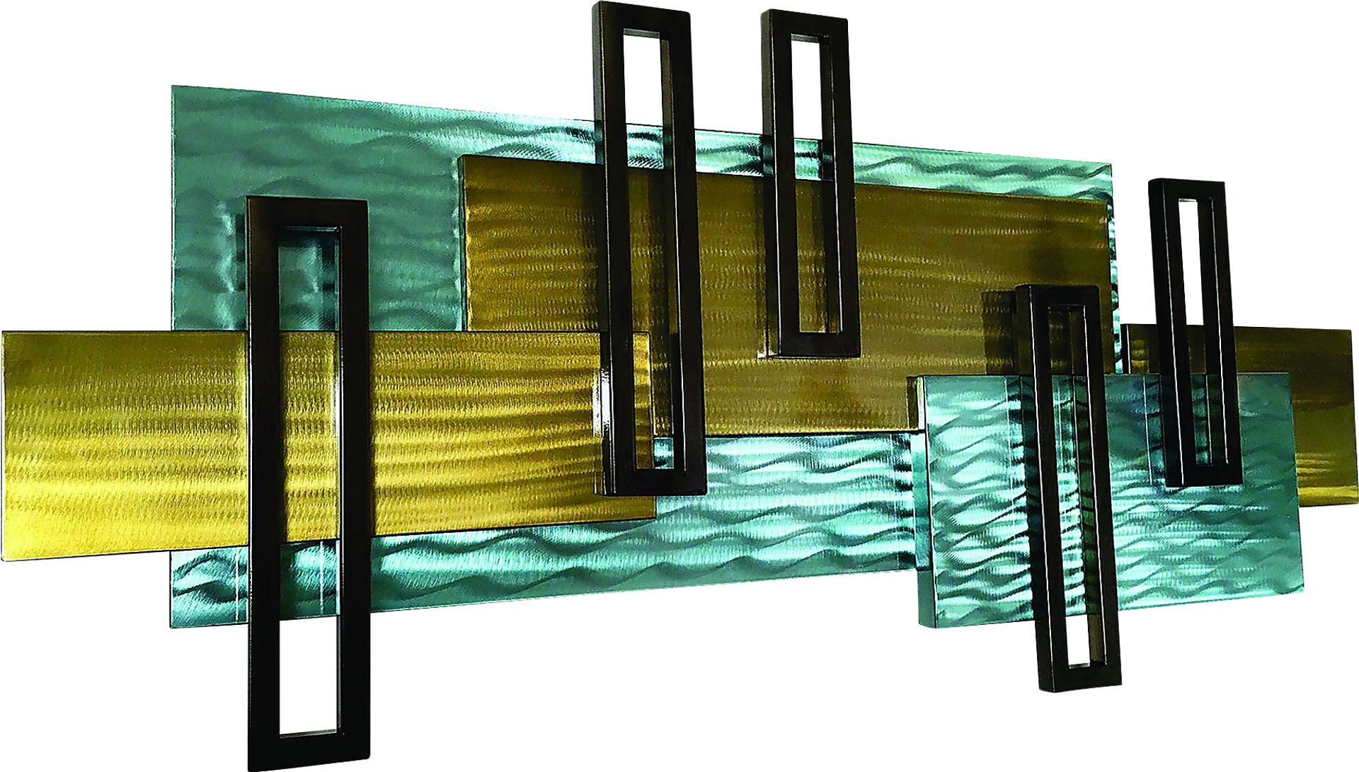 Cherrelle Blue Indoor/Outdoor Wall Art - Image 1