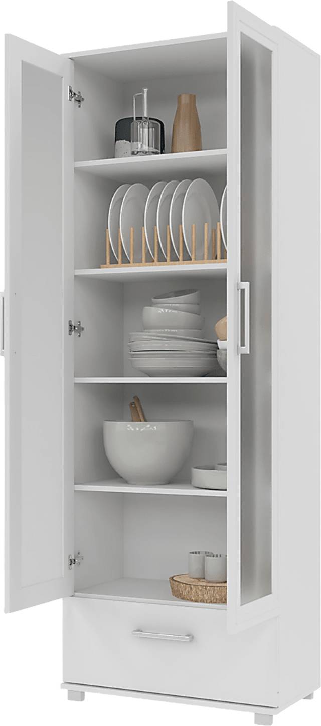 Cherryhill White Bookcase - Thumbnail - Image 3