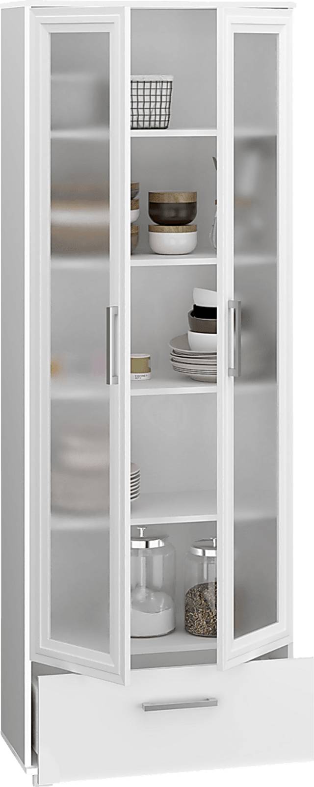 Cherryhill White Bookcase - Thumbnail - Image 4