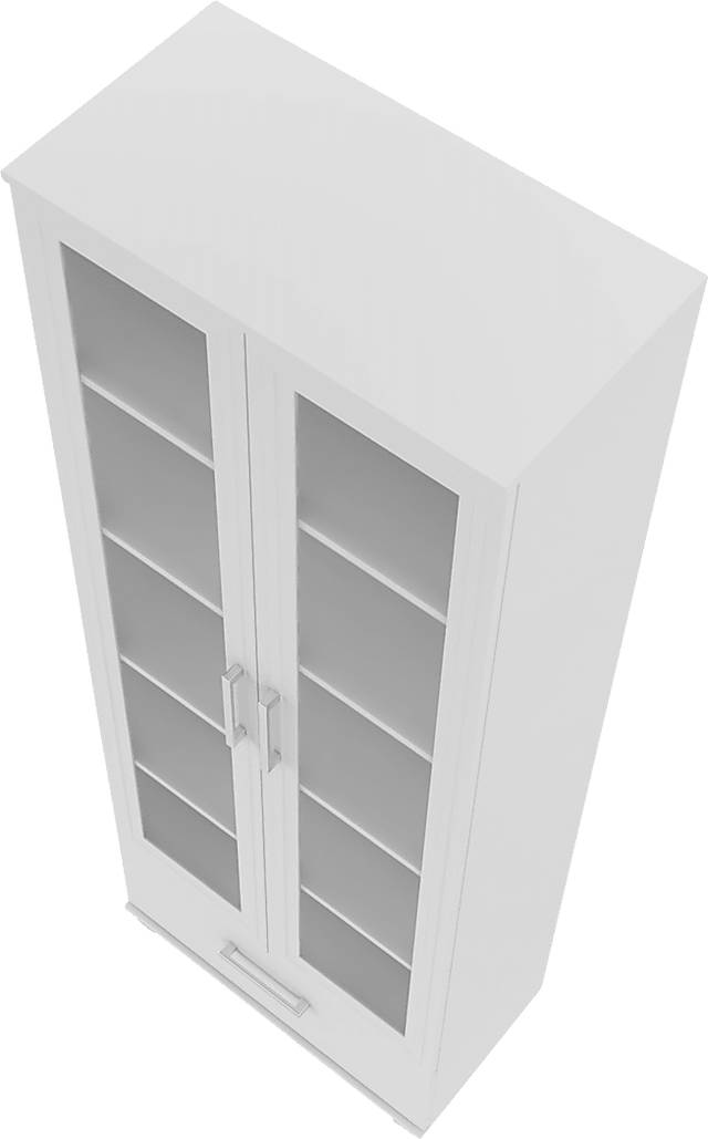 Cherryhill White Bookcase - Thumbnail - Image 9