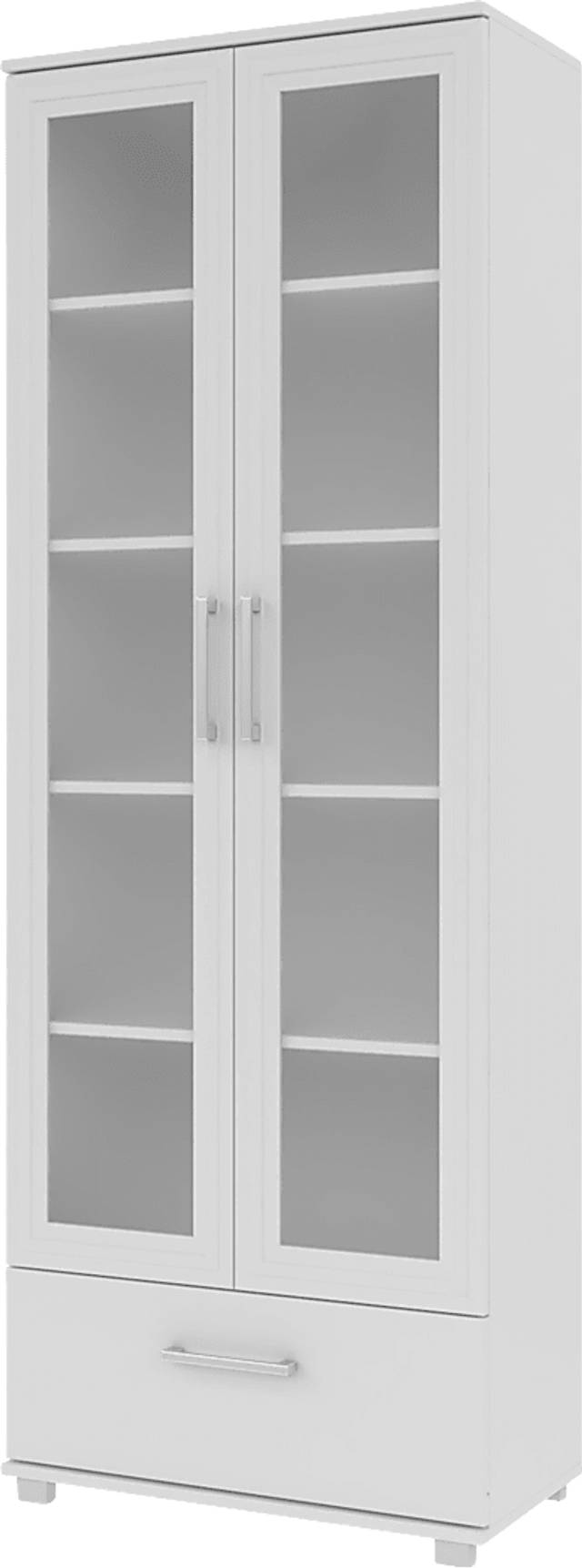 Cherryhill White Bookcase - Thumbnail - Image 1