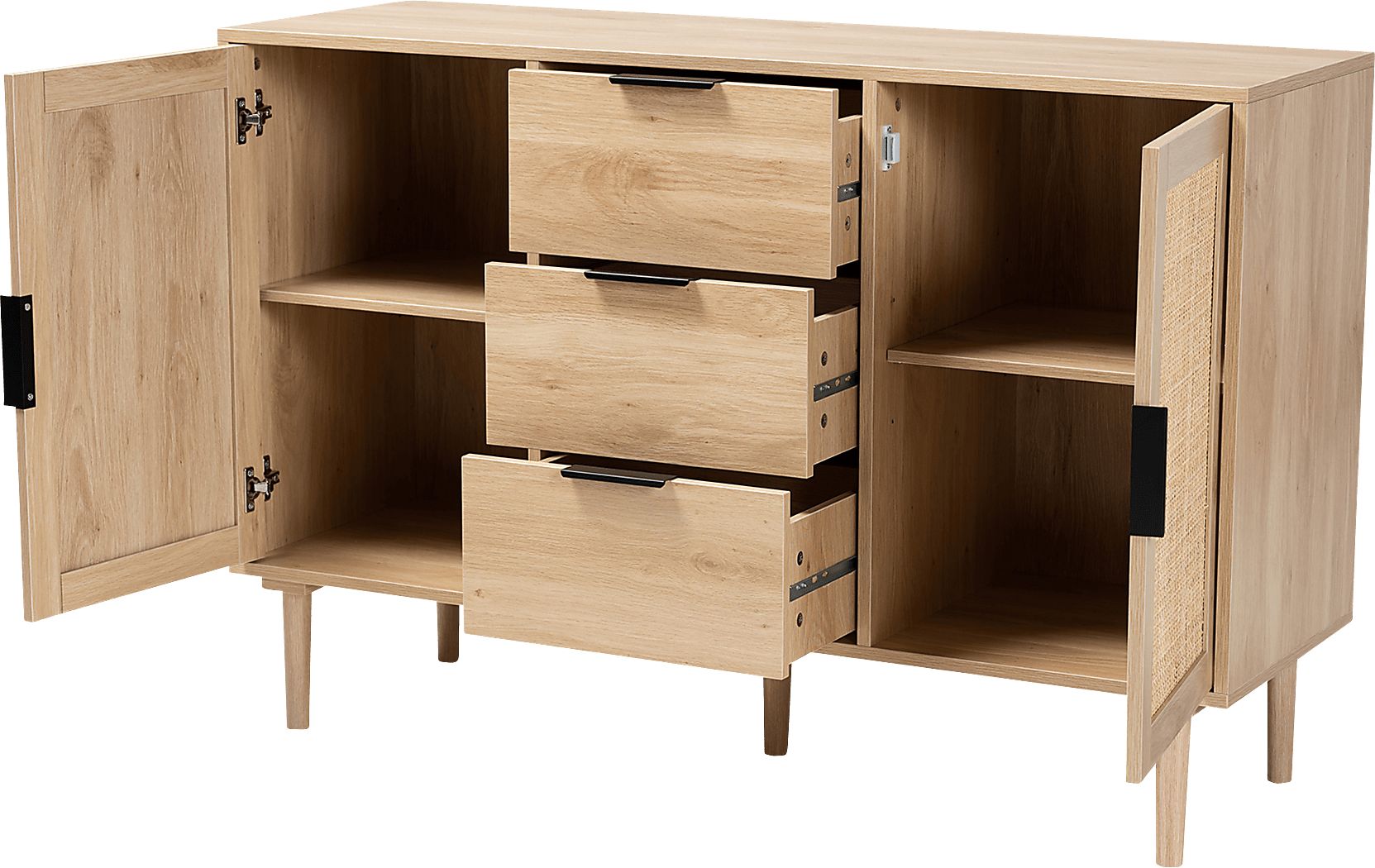 Chesak Natural Accent Cabinet - Thumbnail 5