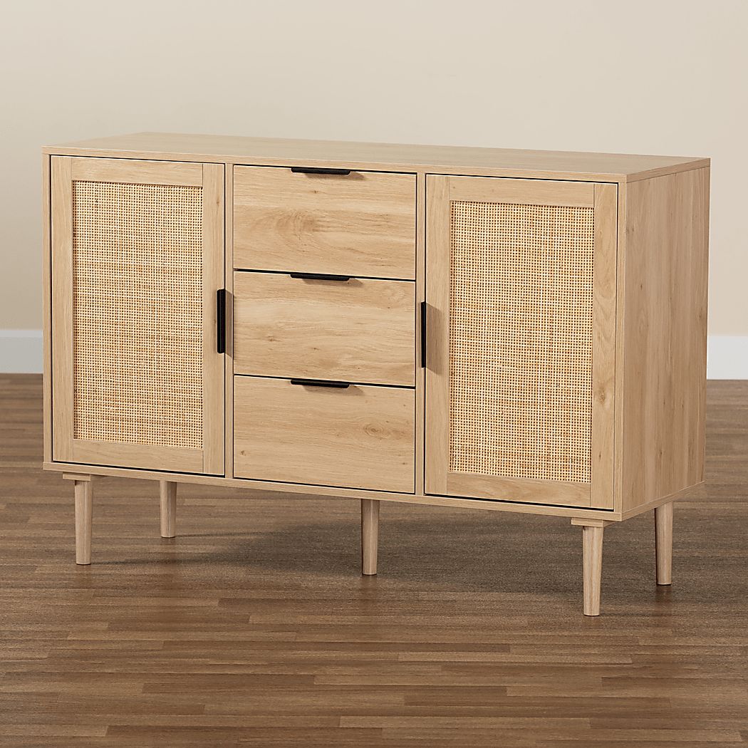 Chesak Natural Accent Cabinet - Thumbnail 2