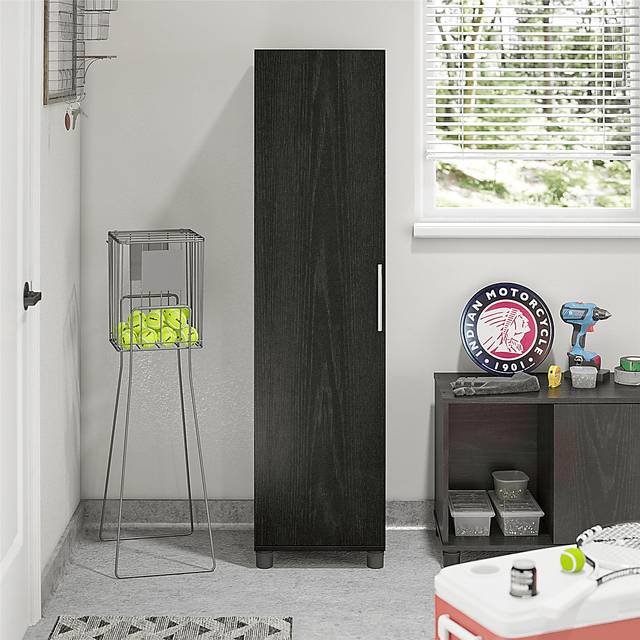 Chesalo Black Storage Cabinet - Thumbnail - Image 3