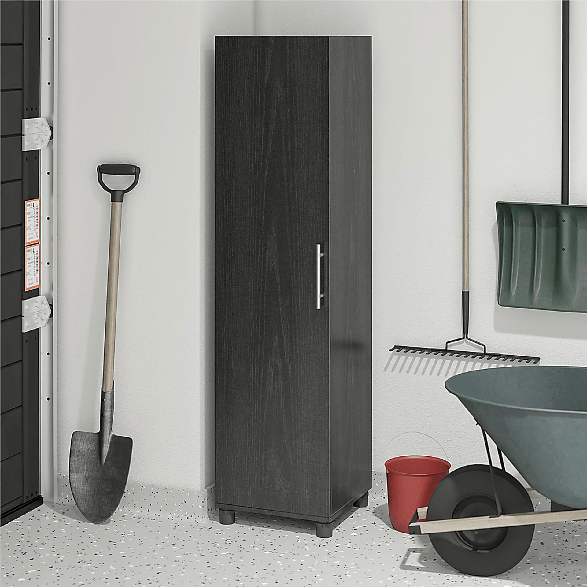 Chesalo Black Storage Cabinet - Image 4