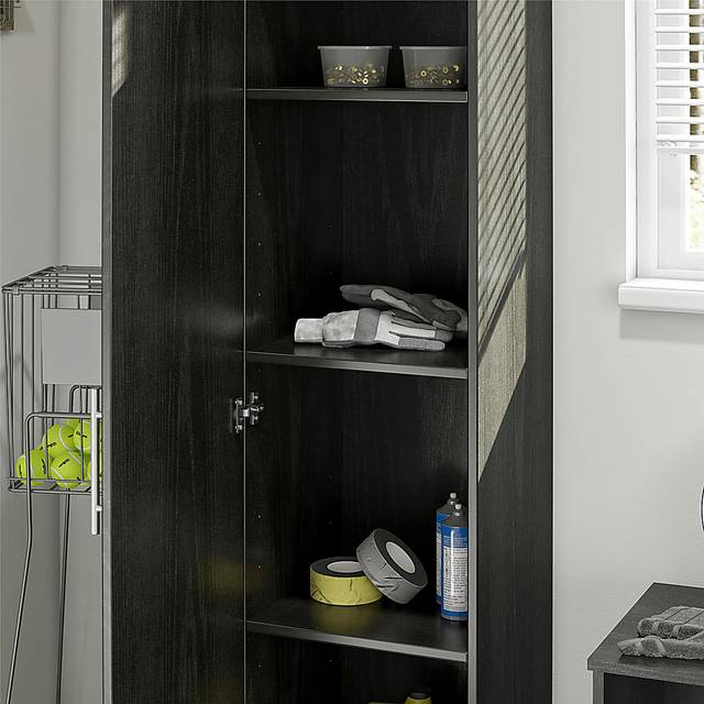 Chesalo Black Storage Cabinet - Thumbnail - Image 5