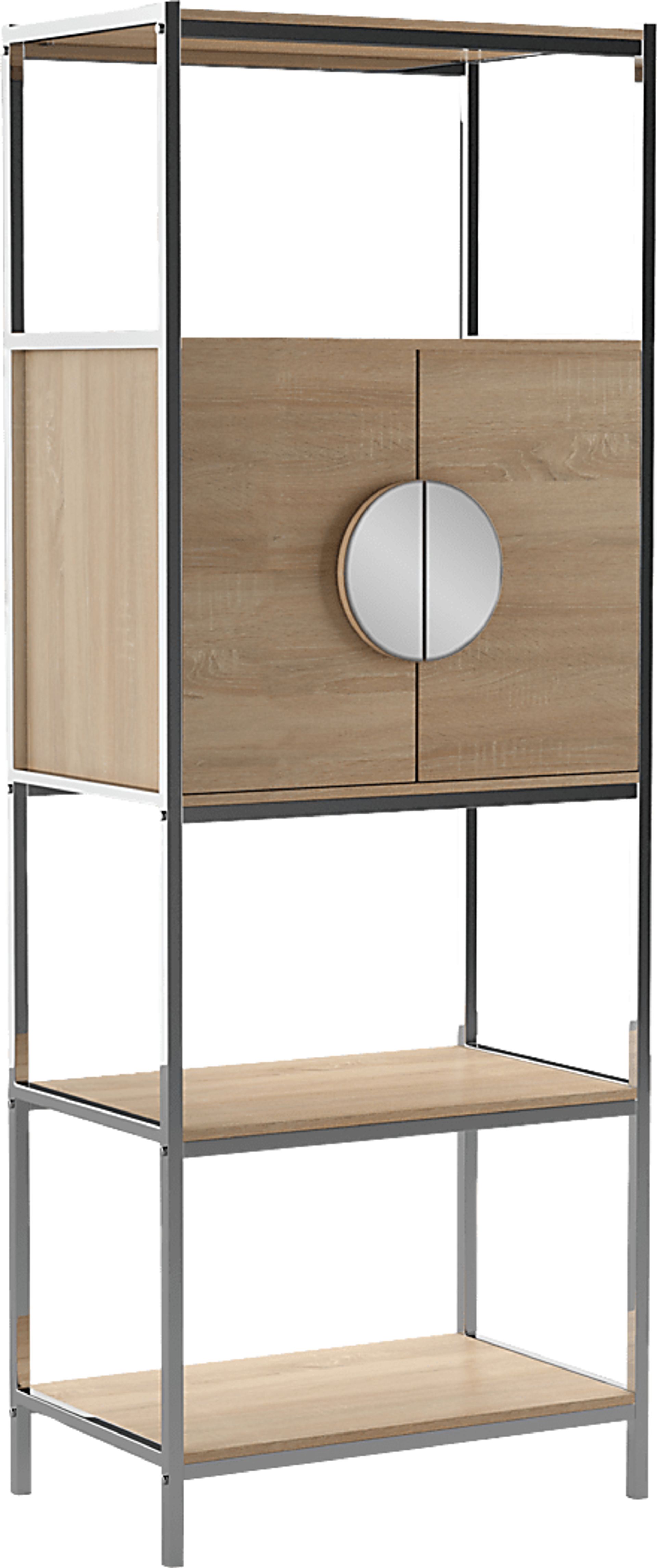 Chesboro Natural Bar Cabinet - Image 1