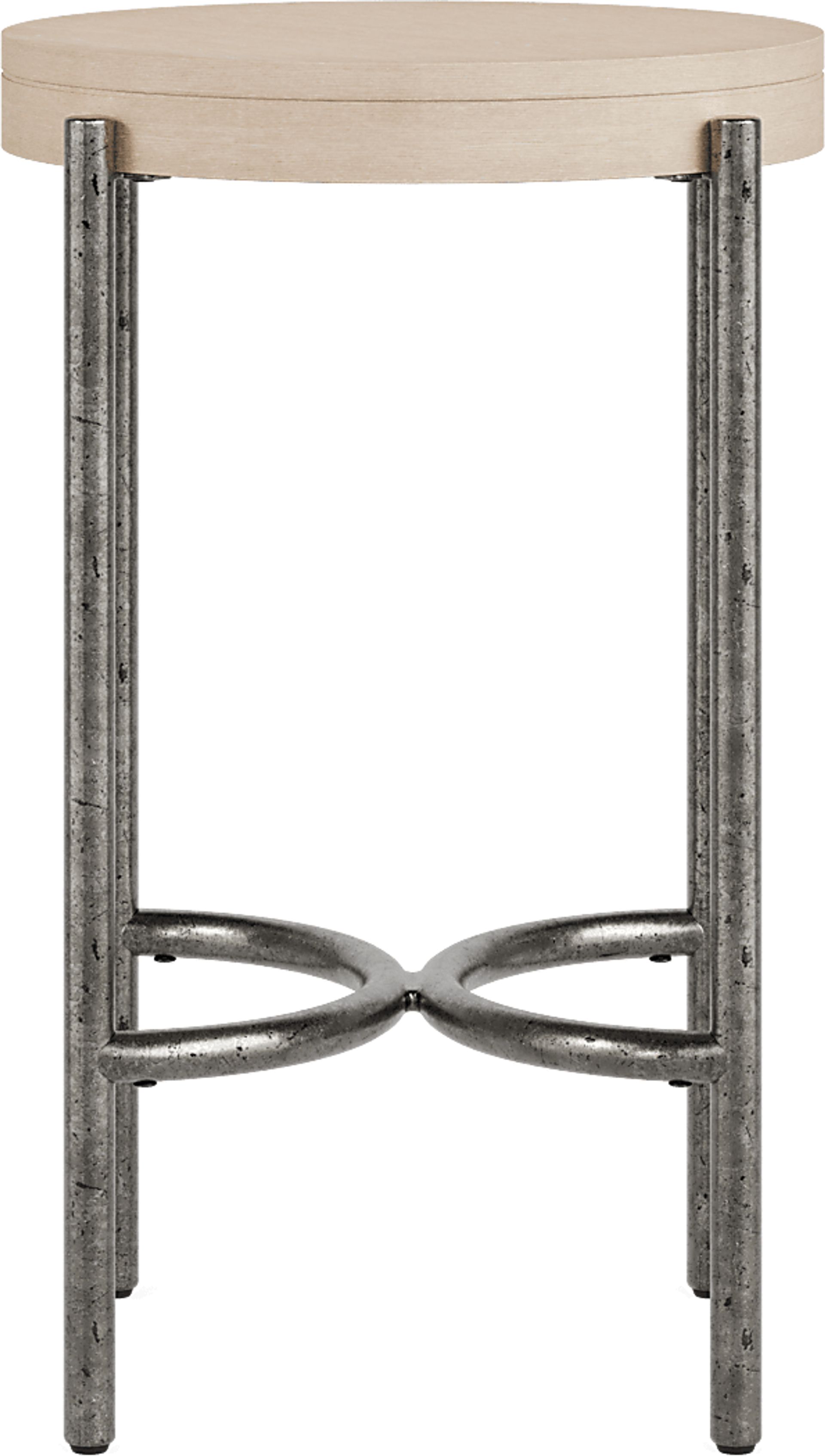 Cheshire Gray Round Side Table - Image 2