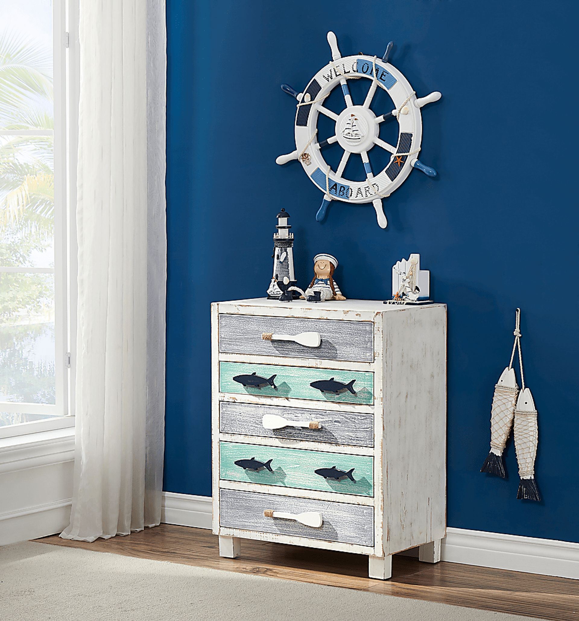 Chesleigh White Accent Cabinet - Image 4