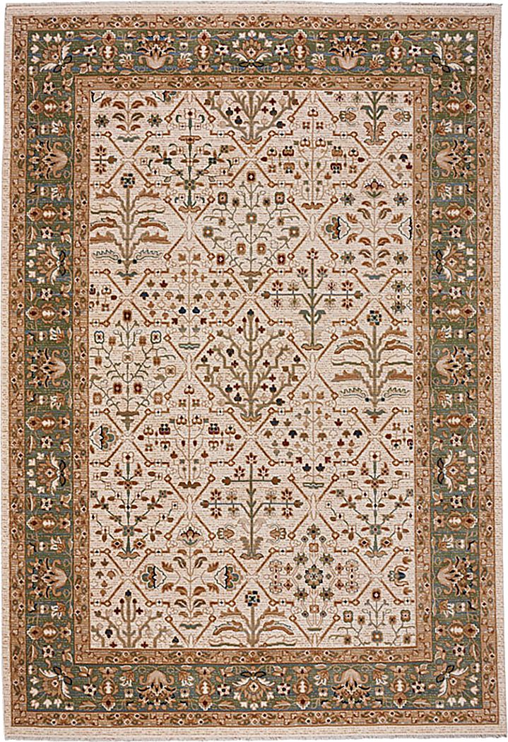 Chesnia Cream/Multi 3'1 x 5' Rug
