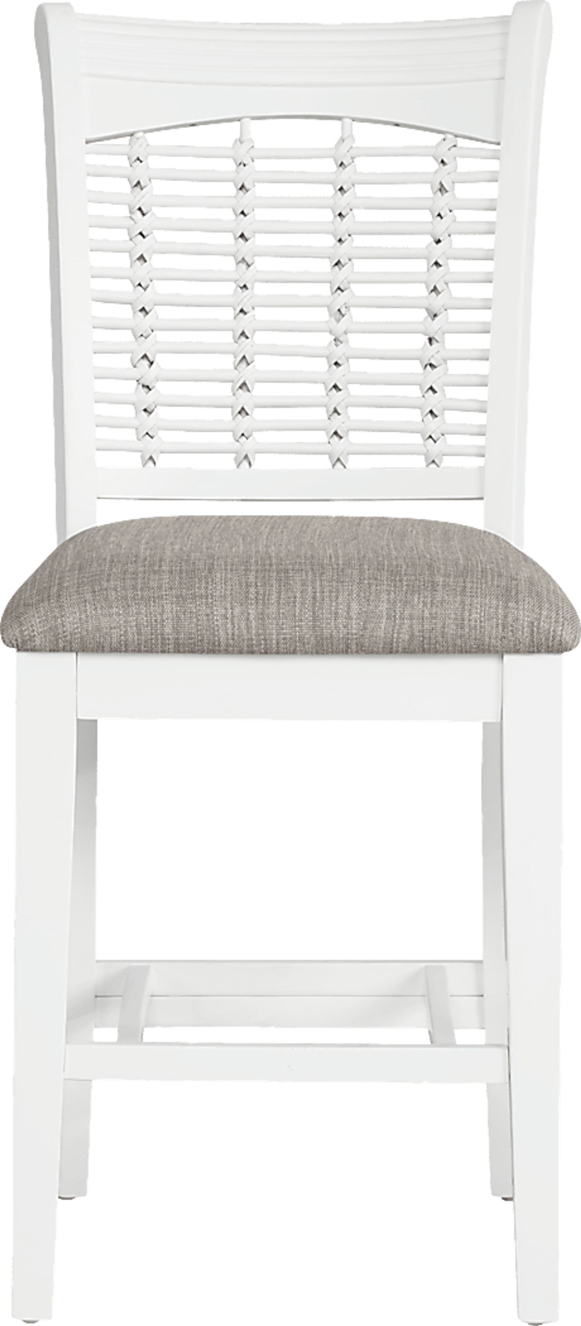 Chesterman White Counter Height Stool - Image 3